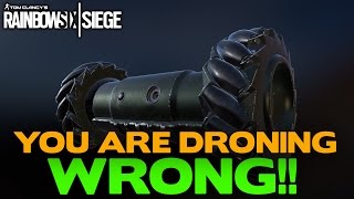 Rainbow Six Siege Tips  You are droning wrong [upl. by Lana703]