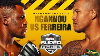 NGANNOU VS FERREIRA PREDICTION [upl. by Eisinger744]