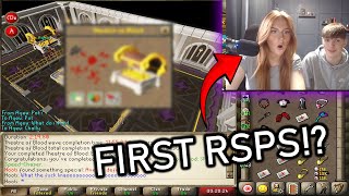 My Little Sister Plays A RSPS For The First Time  INSANE VIDEO  Forgotten RSPS [upl. by Hakon]