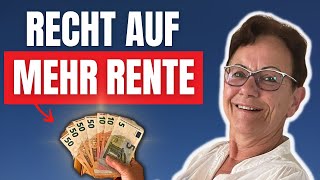 Mit diesem Trick bis zu 22450 € mehr Rente weiß kaum jemand [upl. by Rothberg]