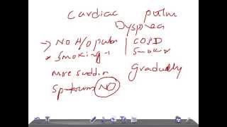 QUICK PATHOLOGY Cardiac Dyspnea vs Pulmonary Dyspnea [upl. by Fine]