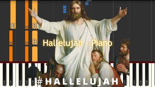 Hallelujah  Piano Tutorial [upl. by Ahsenid]