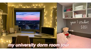 My university dorm room tour  2021 UK Year 1 student [upl. by Fayola]