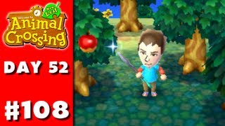 Animal Crossing New Leaf  Part 108  Beautiful Town Nintendo 3DS Gameplay Walkthrough Day 52 [upl. by Ennayhs]