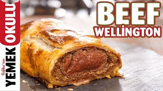 Beef Wellington Tarifi  Kalabalık Sofralara Etkileyici Lezzet İsteyenlere [upl. by Aihseuqal]