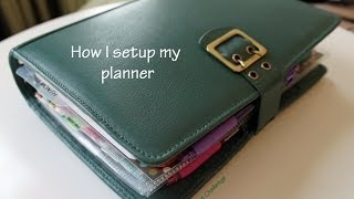 My Planner Setup  Part One  Focus [upl. by Gwenn]