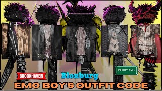 New Boy Outfits Code For Brookhaven And Berry Avenue 2024Roblox Brookhaven Boys Outfit Code Part 35 [upl. by Laup]