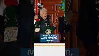 Así fue el último Grito de Independencia de AMLO Shorts [upl. by Lunetta444]