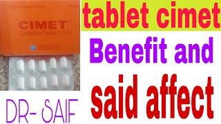 Cimet tablet400mg simet Benefit for said affectcimetidine tablet400mgcemetcemit tabletsamet tb [upl. by Atwood]