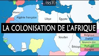 La colonisation de lAfrique  Résumé sur cartes [upl. by Margarita]