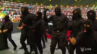 RAW 2020 RETRIBUTION The Hurt Business Keith Lee And Drew McIntyre Brawl [upl. by Aeriell]