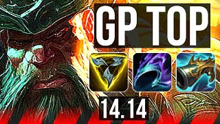 GANGPLANK vs MALPHITE TOP  1200 games 7313  NA Master  1414 [upl. by Virgie]