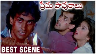 Prema Pavuralu Movie Best Scene  Maine Pyar Kiya  Salman Khan  Bhagyashree [upl. by Rebmac12]