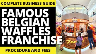 FAMOUS BELGIAN WAFFLES Franchise Business Ideas  Franchise Republic [upl. by Asiat]