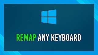 How to remap keys on ANY KEYBOARD  Windows 10  11 [upl. by Leo]