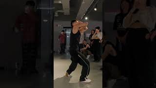 his incredible dance that can be seen from 100km away🔥😁 jungwookim choreography [upl. by Hannahsohs]