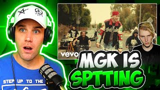 MGK BACK IN HIS RAP BAG  Rapper Reacts to MGK  BMXXing First Reaction [upl. by Yojal]