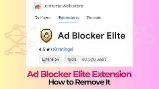 Ad Blocker Elite Browser Extension  Removal Guide Solved [upl. by Jilly68]