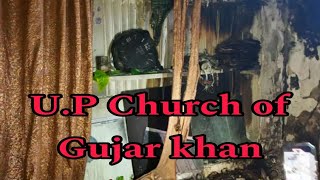 Church in gujar khan burnt by someone one day before Easter [upl. by Ydnyl164]