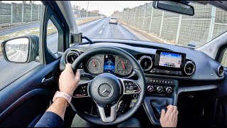 NEW Mercedes Citan II Tourer 2022 15 110 CDI 95HP  POV Test Drive 1055 Joe Black [upl. by Eaner]