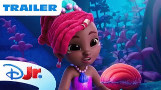 Disney Jr’s Ariel Official Trailer 🧜🏾‍♀️  NEW SERIES  The Little Mermaid  disneyjr [upl. by Yddor]