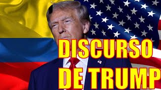 O INF3RNO APAVORA 1° DISCURSO DE TRUMP PROMETE ANIQUILR A ESQUERD DO MUNDO [upl. by Blumenfeld]