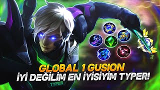 GLOBAL 1 GUSION  İYİ DEĞİLİM EN İYİSİYİM TYPER [upl. by Egin]