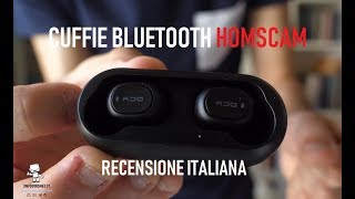 Recensione Auricolari Bluetooth 50 Homscam [upl. by Tuppeny]