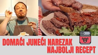 Mesni narezak od junetine  najbolji domaći recept [upl. by Neelhtak769]