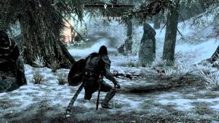 Skyrim The Cursed Tribe  Malacaths Quest both options [upl. by Egiaf721]