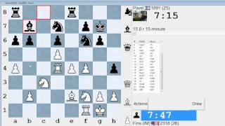 Standard Chess 89 IM Bartholomew vs Pavel Kings Indian Defense [upl. by Sup]