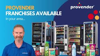 Provender Franchisees  Why Choose Provender Vending [upl. by Annaihr]