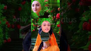 Radha Krishna status 🙏💞। Radha head add। love song music shorts video । Whastap status 😇 [upl. by Navada647]