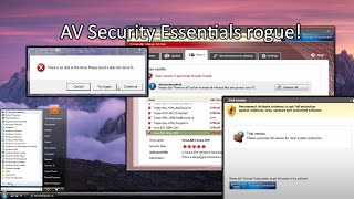 AV Security Essentials  An weird rogue [upl. by Lasala]