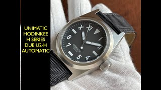 Unimatic Hodinkee H Series Due U2H Automatic Limited Edition Watch  Review Valjoux Relogios [upl. by Macpherson]