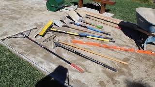 Bocce Ball Court Construction Tools [upl. by Atteynad]