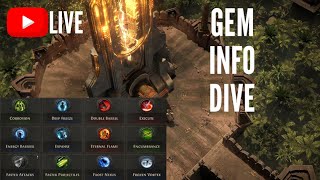 Path of Exile 2 Digging into Gem info for Diamonds [upl. by Desireah]