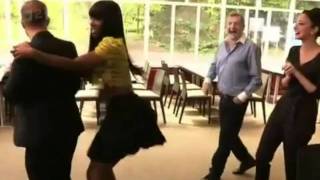 Kelly Rowland shows her moves to Gary Barlow [upl. by Parsons]