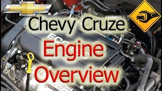 Chevrolet Cruze  Engine Compartment Overview [upl. by Vonni]