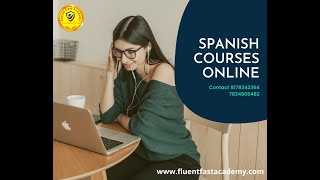 Spanish online classes review fluentfastacademy spanishclassesindelhi [upl. by Ferro]