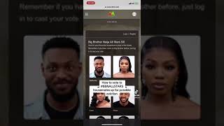 How to vote on website for BBNAIJA all Stars [upl. by Air636]