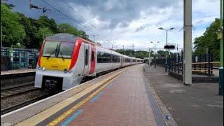 Ex Transport For Wales 175115 and 175112 power up through Berkhamsted on a storage move 300524 [upl. by Kevina]