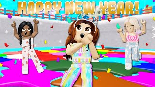 🥳 HAPPY NEW YEAR 🥳 The Amazing NEW YEAR Color Block Roblox [upl. by Nyrmac129]