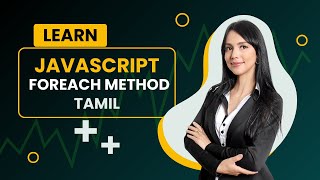 javascript forEach method in Tamil [upl. by Tnairb82]