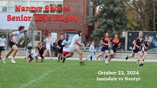 Innisdale vs Nantyr Boys  Championship Game  October 23 2024 [upl. by Ayardna69]