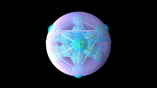 Metatrons Cube in 3D [upl. by Ayikat]