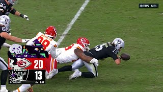 Raiders announcers lament the greatness of the Kansas City Chiefs [upl. by Leunad]