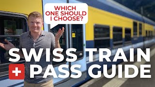 ULTIMATE SWISS TRAIN PASS GUIDE How to Pick A Swiss Rail Pass  Travel Switzerland on a Budget [upl. by Asirac]