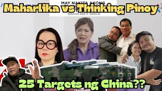 Maharlika vs Thinking Pinoy  China amp West Philippine Sea [upl. by Aititel946]