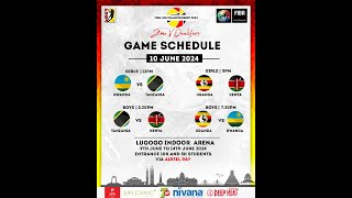 RWANDA VS TANZANIA WOMEN FIBA U18 CHAMPIONSHIP 2024 ZONE V QUALIFIER [upl. by Azarcon]